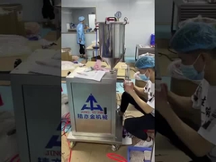 آلية SUS304 ليب غلوس ملء آلة رأس واحد عمودية