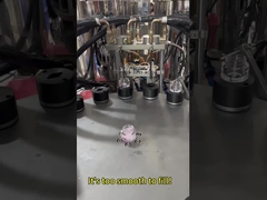 آلة ملء الكريم التجميلي الدقيقة آلة ملء جرة الكريم ذات الألوان المزدوجة مع محرك التيار المتردد