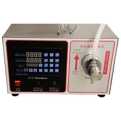 آلة ملء مضخة العجلات شبه الأوتوماتيكية 1ml-500ml حجم ملء