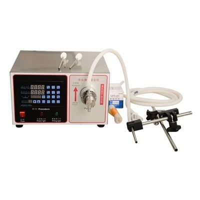 آلة ملء مضخة العجلات شبه الأوتوماتيكية 1ml-500ml حجم ملء